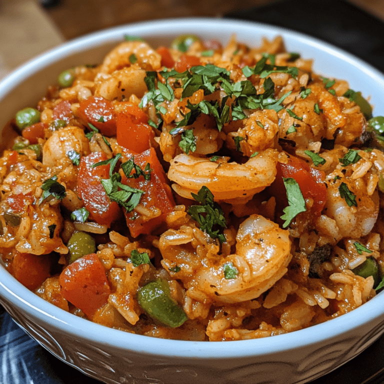 Comforting Shrimp Jambalaya