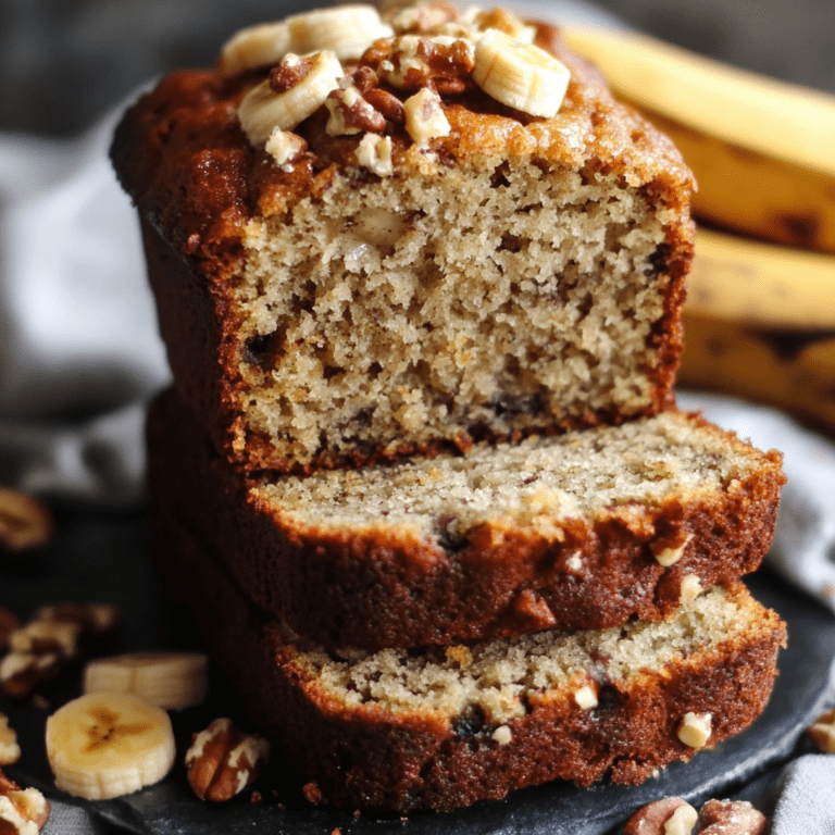 Easy Quick Starbucks Banana Bread Recipe