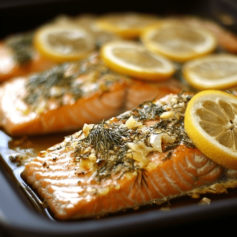 Easy and Quick Baked Salmon with Lemon and Dill: A Simple and Healthy Dinner