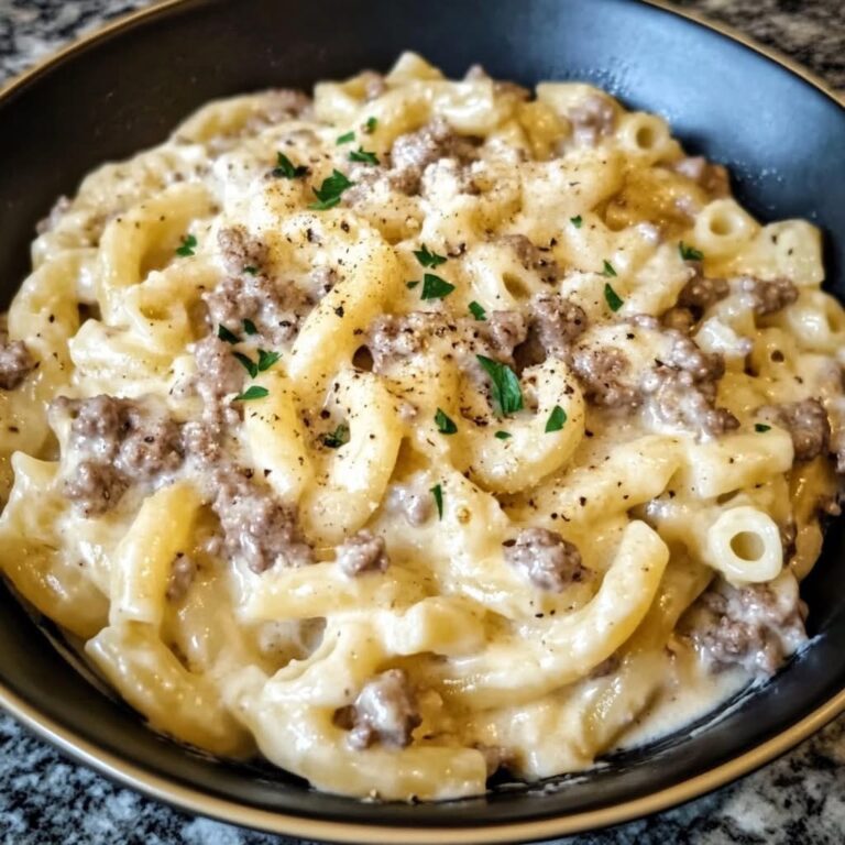 Best Cheesy Ground Beef Pasta Recipe