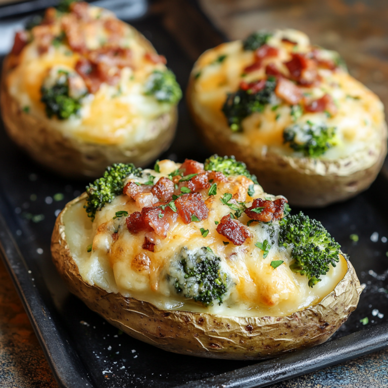 Loaded Bacon & Broccoli Potato Recipe