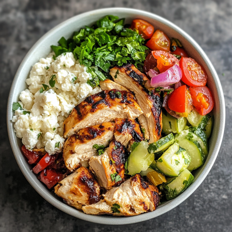 Best Greek Chicken Bowl