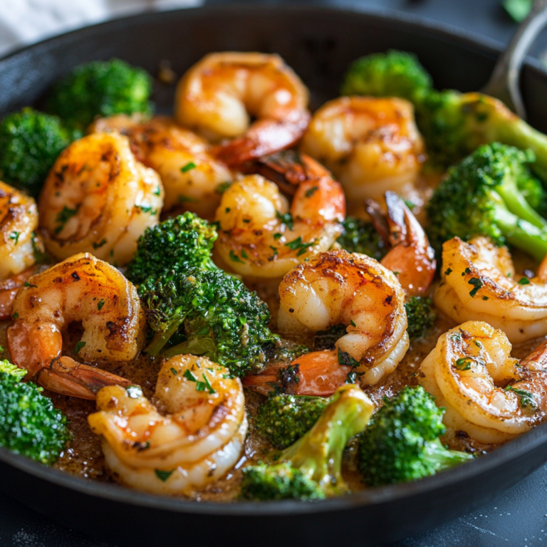 Best Garlic Butter Shrimp and Broccoli Recipe