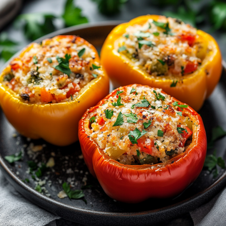 Best Veggie Stuffed Bell Peppers Recipe