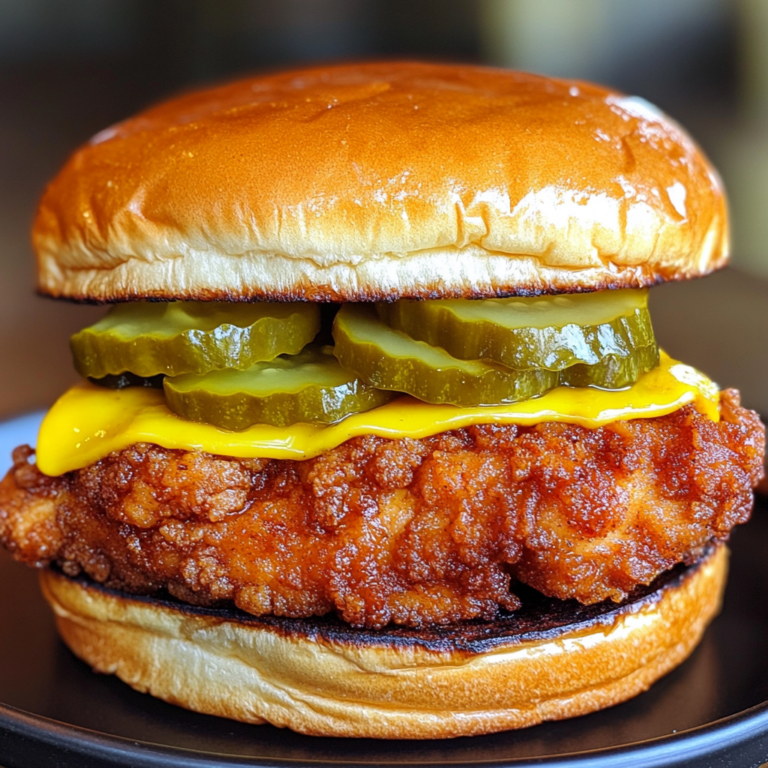 Best Hot Fried Chicken Sandwich with Pickles