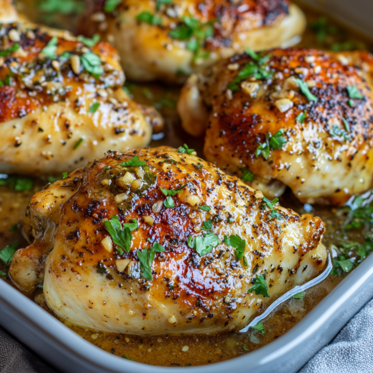 Best Honey Garlic Mustard Chicken Recipe