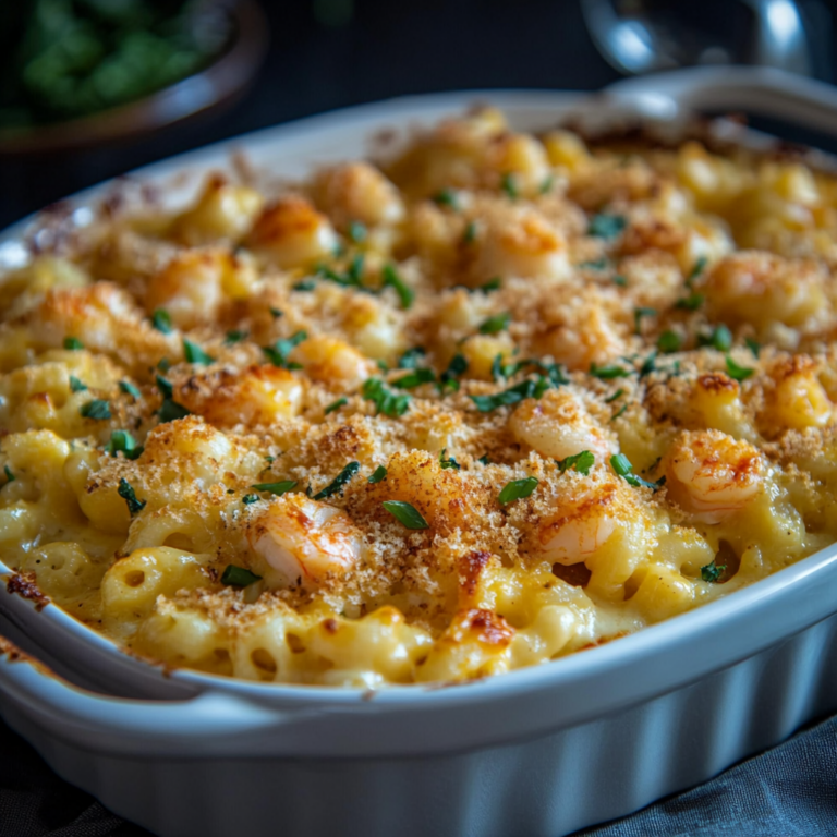 Easy & Best Seafood Mac & Cheese