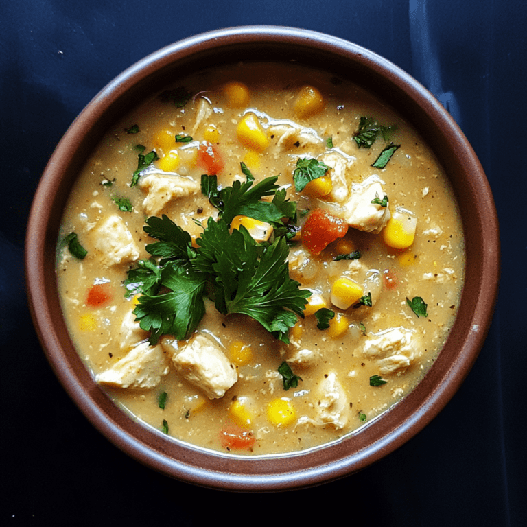 Best White Chicken Chili with Corn & Veggies Recipe