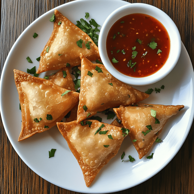 Crab Rangoon with Sweet Chili Sauce Recipe