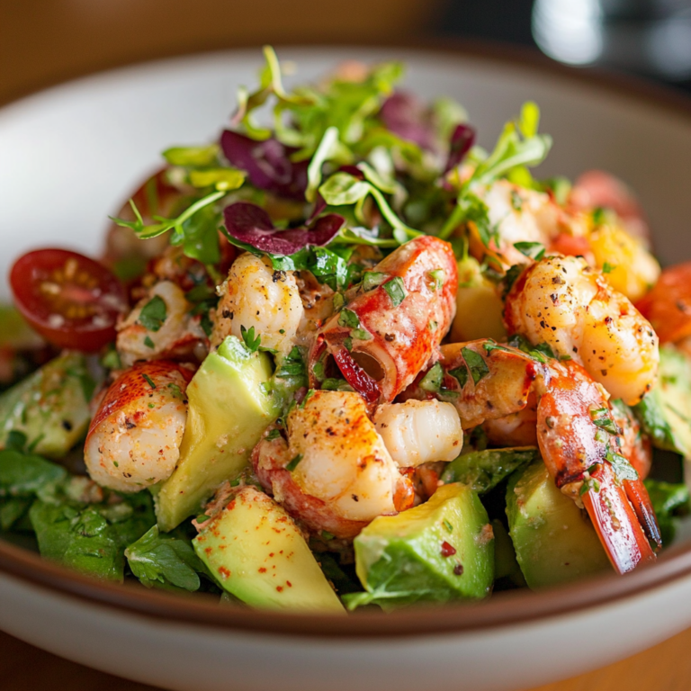 Easy & Best Lobster and Avocado Salad Recipe