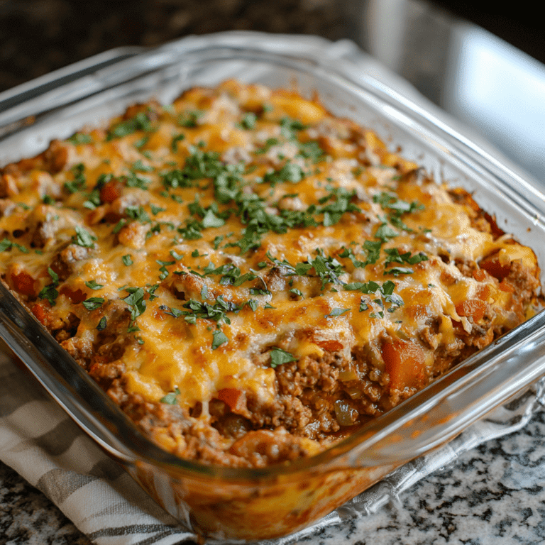 Easy Stuffed Bell Peppers Casserole Recipe