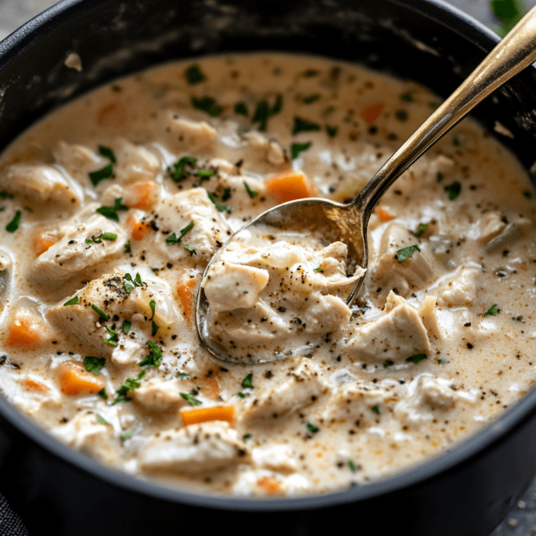 Easy Creamy Chicken Stew